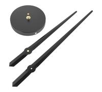 MERRYHAPY 1ensemble Kit de Mécanisme Horloge Mural Silencieux Métal avec Aiguilles de Haute Précision Remplacement pour Horloge DIY Adapté Décoration Murale et Point de Croix