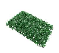 MERRYHAPY 1ensemble Panneau De Gazon Artificiel Mur Végétal Décoration Murale Avec Plantes Vertes Simulées Pour Intérieur Et Extérieur Complet De M² Liens