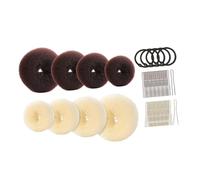MERRYHAPY 1ensemble Set De Donuts Chignon Avec Épingles u Et à Cheveux Outils De Coiffure Pour Chignons Élégants Et Et
