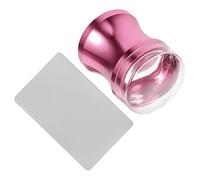MERRYHAPY 1ensemble Tampon à Silicone Transparent Avec Grattoir Kit Outils De Nail Art Pour Manucure Modèles Variés Et Designs Personnalisés