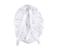 MERRYHAPY 1pièce Bonnet De Nuit Soie Ajustable Pour Femme Capillaire Douce Et Confortable Pour Dormir Et Soins Des Cheveux Blanc