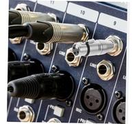 MERRYHAPY 2 pièces Adaptateur Audio XLR Femelle vers Pouce Mâle Convertisseur TRS Stéréo Compatible Console Mixage et Amplificateur Protection Fiable Pack