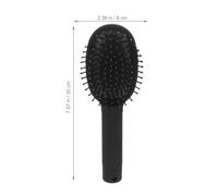 MERRYHAPY 2 pièces Boîte de Rangement Multifonction pour Peigne et Brosse à Cheveux Compartiment Secret Sécurisé Rouge et Noir Portable et Discret pour Voyage
