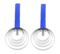 MERRYHAPY 2 Pièces Brosse à Poils De Bovins Grattoir Pour Chevaux Grattoir à Sueur De Cheval Peigne De Chevaux Grattoir à Cheval Brosse Propre Pour Bétail Grattoir à Crin De Cheval Plastique