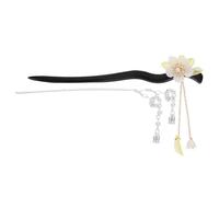 MERRYHAPY 2 pièces Épingles à Cheveux Chinoises Rétro Bois Lot Motif Floral Élégant Accessoires Coiffure Hanfu pour Femmes Décoration Chignon Vintage pour Mariages et Fêtes