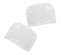 MERRYHAPY 2 Pièces Housse Dossier Chaise Salon PVC 20x16x5 Pouces pour Coiffure