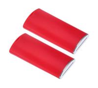 MERRYHAPY 2 Pièces Lot de 2 Boîtes de Rangement pour Déchets de Lames et Aiguilles Rouges, Petits Conteneurs en Plastique Sécurisés pour Salon et Usage Domestique, Gestion Hygiénique des