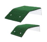 MERRYHAPY 2 Pièces Rampe de pour Animaux de Piscine avec Plateforme Antidérapante Résistante Aux UV Échelle Piscine pour Canards et Petits Animaux