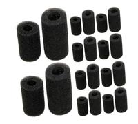 MERRYHAPY 20 Pièces Lot de Protège-entrée pour Aquarium Mousse Filtrante Haute Porosité Kit de Rechange pour Filtre de Bassin Protège Pompe Anti-bouchage Adapté Aquarium Poisson
