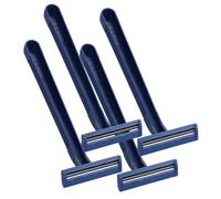 MERRYHAPY 24 pièces Rasoir Jetable Manuel Acier Inoxydable Léger et Portable Tondeuse pour Hommes et Femmes Outil Multifonction pour Rasage Coupe et Épilation