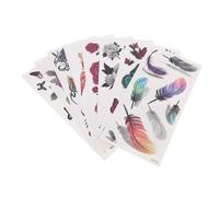 MERRYHAPY 24feuilles Tatoos Temporaires De Fleurs De Pivoine Rose Autocollants Éphémères Pour Femmes Pack De Facile à Appliquer Pour Toutes Occasions