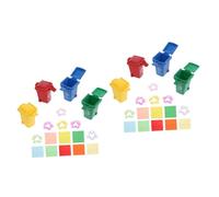 MERRYHAPY 2ensembles Boîte à Jouets pour Oiseaux Bac De Tri pour Perroquets Et Oiseaux De Compagnie Jouets Interactifs Entraînement Outil Éducatif pour Stimuler Esprit
