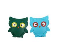 MERRYHAPY 2pièces Couvercles De Lingettes Humides Forme De Hibou Cartoon Couvercles Réutilisables
