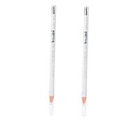 MERRYHAPY 2pièces Crayon Eyeliner Blanc Pinceau Silkworm Pour Maquillage Des Yeux Crayon Haute Pigmentation Pour Eye Liner Et Highlighter à Eau Transpiration