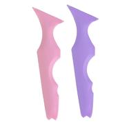 MERRYHAPY 2pièces Pochoirs à Eyeliner Silicone Réutilisables Outils De Maquillage Pratiques Pour Créer Un Regard Éblouissant Un Instant