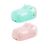 MERRYHAPY 2pièces Rallonge De Robinet Thème Cartoon Pour Garçon Fille Extenseur De Poignée De Lavabo Rose Vert