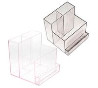 MERRYHAPY 2pièces Support De Foret à Ongles Lot De Organisateur De Forets Pour Polissage Et Meulage Des Ongles Présentoir De Rangement Pour Bureau Et Maison