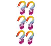 MERRYHAPY 3 Ensembles Cravate En Queue De Cheval Anneau Porte-queue De Cheval Extensions De Cheveux Pour Le Filles Anneau Nattes Extensions De Tresse Extension Frisée