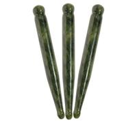 MERRYHAPY 3 Pièces Jade Facial Neck Massage Sticks Portable Gua Sha Tools For Deep Tissue Relief Eye Fatigue Soothing And Skincare Absorption Enhancement
