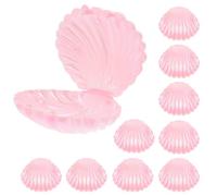 MERRYHAPY 30 Pièces Boîte à Surprises de Coquillage Rose en Pp, Boîte à Bonbons Décorative et Rangement pour Occasions Spéciales et Fêtes Joyeuses