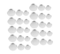 MERRYHAPY 30pièces Godets Vides Ronds Pour Fards à Paupières Plateau Vide Pour Palettes De Cosmétiques Petits Pots Pour Blush Et Illuminateur