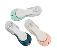 MERRYHAPY 3pièces Coupe- Pour Bébés Kit De Manucure Sécurisé Pour Garçon Fille Avec Ciseaux Précision Et Confort Des Tout-petits