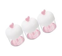 MERRYHAPY 3pièces Distributeur De Mousse Nettoyante Transparent Pour Visage Outil à Rapide Pour Soins Peau Pour Voyage Et Usage Domestique