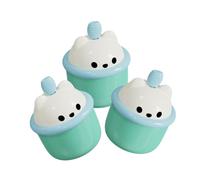 MERRYHAPY 3pièces Mousse Nettoyante Portable Pour Visage Fabrique De Outil Pratique De Nettoyage De Mousse à Emporter