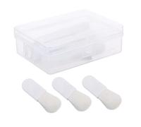 MERRYHAPY 3pièces Pinceaux De Maquillage Pour Fards à Joues De Pinceaux Fibres Pour Maquillage Naturel Et Estompé Accessoire Et Aléatoires Boîte