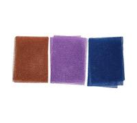 MERRYHAPY 3pièces Serviettes De Bain Exfoliantes Serviettes Longues Pour Douche Créent Une Mousse Riche Pour Nettoyage Optimal Corps Gommage