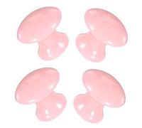 MERRYHAPY 4 Pièces Gua Sha Visage Résine Forme Champignon Masseur Facial Portable Sculptant pour Soins Peau Yeux Cou