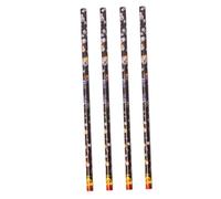 MERRYHAPY 4 Pièces Lot de Stylos à Pointiller pour Nail Art Outil Ramassage Pierres Adhésives Crayons DIY Manucure Compacts et Légers Couleurs Assorties Jaune Blanc Rose Vert Fluo