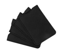 MERRYHAPY 4 pièces Pochette de Rangement pour Peigne Simili Cuir Étui Protecteur Multifonction pour Peigne et Pince à Épiler Organisateur Portable pour Accessoires Coiffure Voyage et Usage