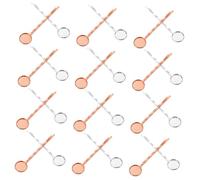 MERRYHAPY 40 Pièces Mini Hair Clip Bases Metal Hairpin Making Parts For DIY Hair Accessories And