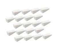 MERRYHAPY 48pièces Éponges De Maquillage Manucure Dégradé Outils De Nail Art Éponges Wedge Cosmétiques Et Confortables