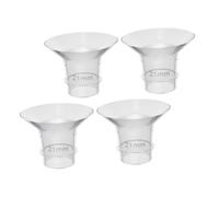 MERRYHAPY 4pièces Inserts De Bride Silicone Pour Tire-lait Adaptateurs De Flange De Accessoires De Remplacement Pour Allaitement Compatibles Avec Pompes à Lait Électriques