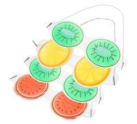 MERRYHAPY 4pièces Masque Oculaire Gel Fruits Pour Garçon Fille De Rafraîchissant Et Apaisant Pour Mélangées