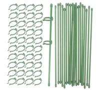 MERRYHAPY 50 pièces Support Tige Plante pour Orchidées Tuteurs Plastique Multifonction pour Fixation et Maintien Support de Croissance pour Petites Plantes Jardin Intérieur et Extérieur