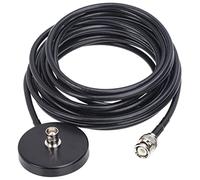 MERRYHAPY 5m Base Magnétique Antenne avec Câble pour Transceiver Mobile De Voiture Support Antenne pour Radio CB Et Transmetteur Portable