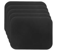 MERRYHAPY 5pcs Plaques Métalliques en Fer Adhésives pour Support Magnétique Téléphone, Coque de Téléphone Magnétique, Adhérence Forte et Maintien Stable pour Voiture