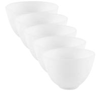 MERRYHAPY 5pièces Bols à Masque Silicone Pour Diy Outils De Beauté Pratiques Pour Mélanger Et Appliquer Des Masques Faciaux Soins Capillaires