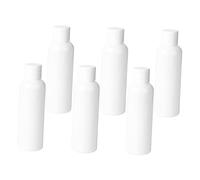 MERRYHAPY 6pièces Flacon Vide Squeeze Pour Cosmétiques Bouteilles Blanches Réutilisables Pour Shampooing Et Lotion Pour Voyage Et Stockage à Domicile