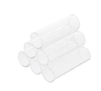 MERRYHAPY 6trous Acrylic Shrimp House with Tubes Crystal Shelter for Aquarium Shrimp Breeding and Hiding Transparent Aquatic Accessory for Fish Tanks