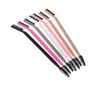 MERRYHAPY 7 Pièces Pinceaux Eyeliner Pinceau Anti- Séparateur De Peigne De Cils Pour Les Yeux Peigne à Sourcils Pour Les Sourcils Applicateur Eye-liner Métal
