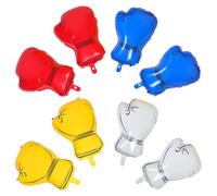 MERRYHAPY 8 Accessoires Pour Une Fête Sur Le Thème De La Boxe De Boxe Ballons En Aluminium Décorations Pour Une Fête Sur Le Thème De Ballons D'Arts Martiaux Mixtes Et