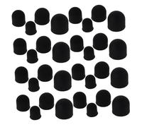 MERRYHAPY 80 Pièces Stylus Pen Tips Replacement Set Silicone Conductive Rubber Nibs for Touchscreen Devices Tablets Phones High Sensitivity Scratch Resistant Compatible