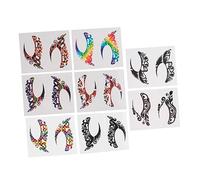 MERRYHAPY 8paires Autocollants De Maquillage Éphémères Pour Yeux Temporaires Art Éyeliner Et à Paupières Décoration Durable Et Résistante Transpiration