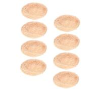 MERRYHAPY 8pièces Décoratifs Nids Oiseaux Artificiels Mousse pour Jardin Accessoires De Décoration De Printemps Et Événements Festifs