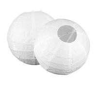 MERRYHAPY Abat-jour En Papier Pour Lustre Lot De 2 40 Cm Style Moderne Cache-éclairage D'intérieur