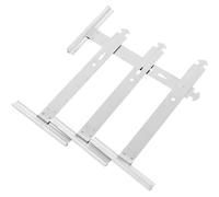 MERRYHAPY Accessoires de réparation de Volets roulants en Acier Inoxydable argenté, 4 pièces de Ressort et Crochet pour Volets d'appartement avec Installation Rapide